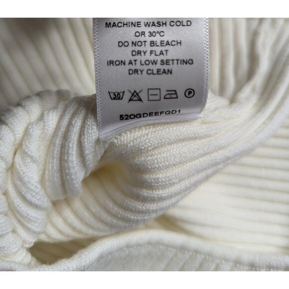 One Grey Day White Wool Bodysuit Tank - Picture 8 of 10